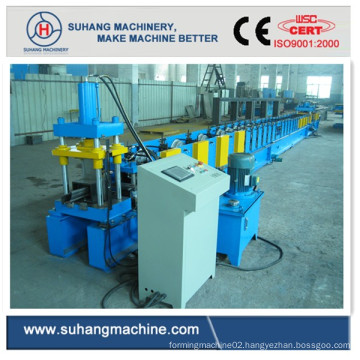 Automatic PLC Control Quality Galvanized Steel Iron Door Frame Making Machine